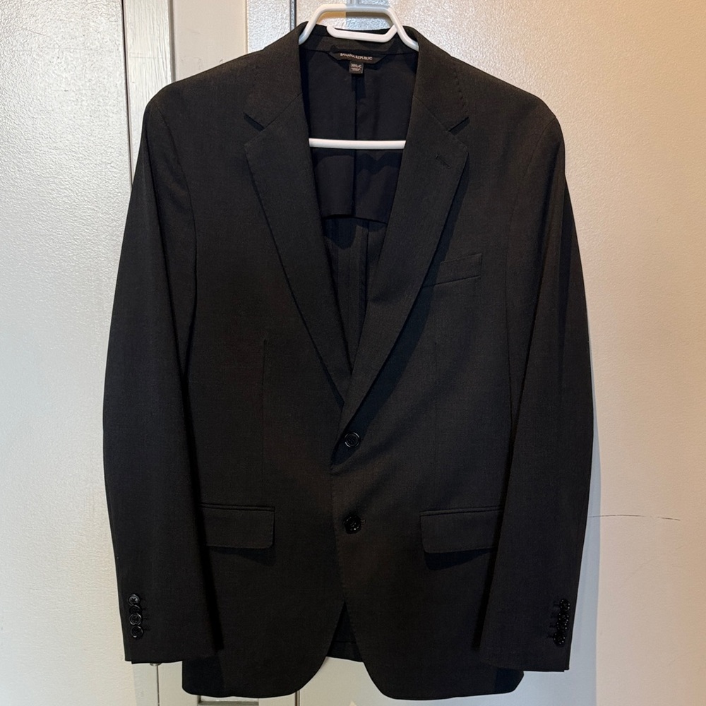 Banana Republic Charcoal Men's Blazer